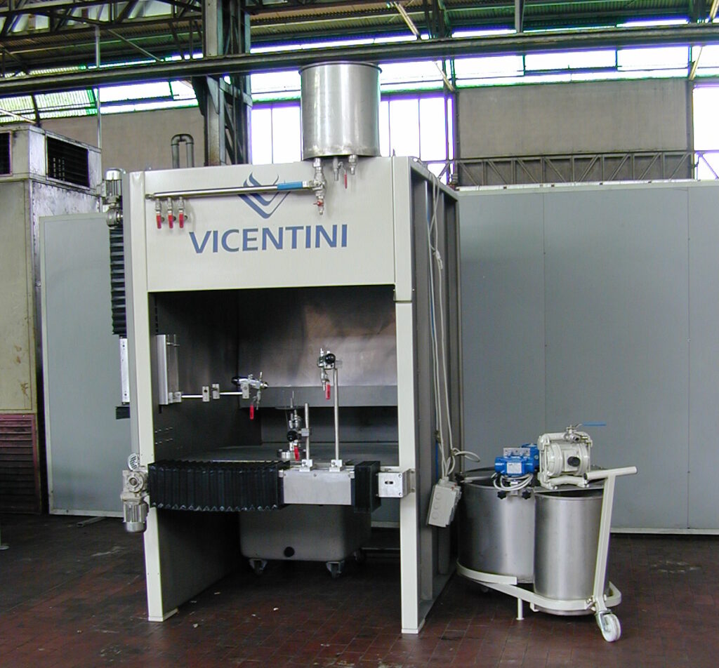 glazing automatic booth